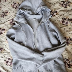 Lululemon Gray Zip Up Hoodie